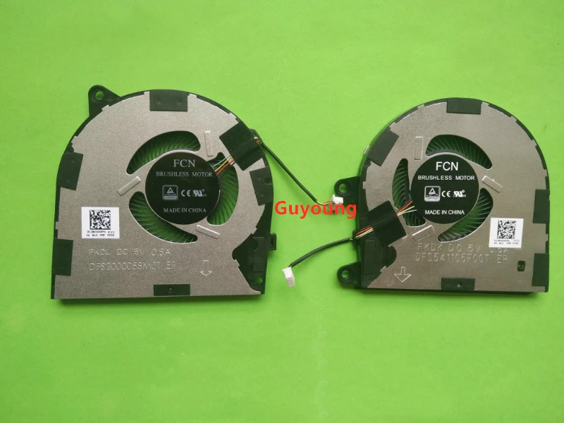 Кулер для процессора GPU охлаждающий вентилятор ноутбука Lenovo yoga 730 15IKB FKDL DC28000KQF0