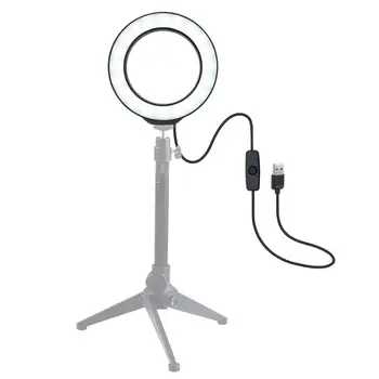

Video Light Dimmable LED Selfie Ring Light USB Ring Lamp Photography Light Selfie Ring Lamp Led Ring Light Selfie