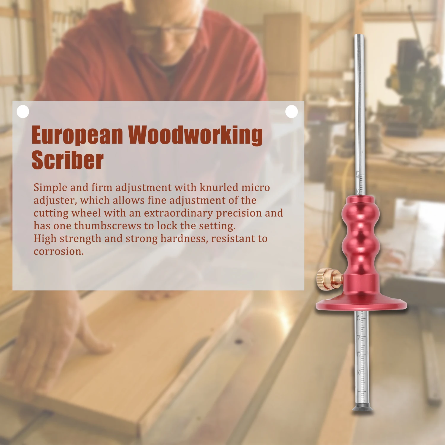 

Stainless Steel Carpentry Scriber Scribe Blade Woodworking Marking Gauge Ruler Tools For Carpenters Paralled Crossed