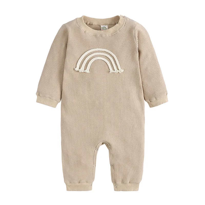 Cute Infant Baby Girls Romper Long Sleeve Kids Jumpsuits Baby Boys Girls Rompers Cotton Knit Infant Clothes Baby Bodysuits classic Baby Rompers