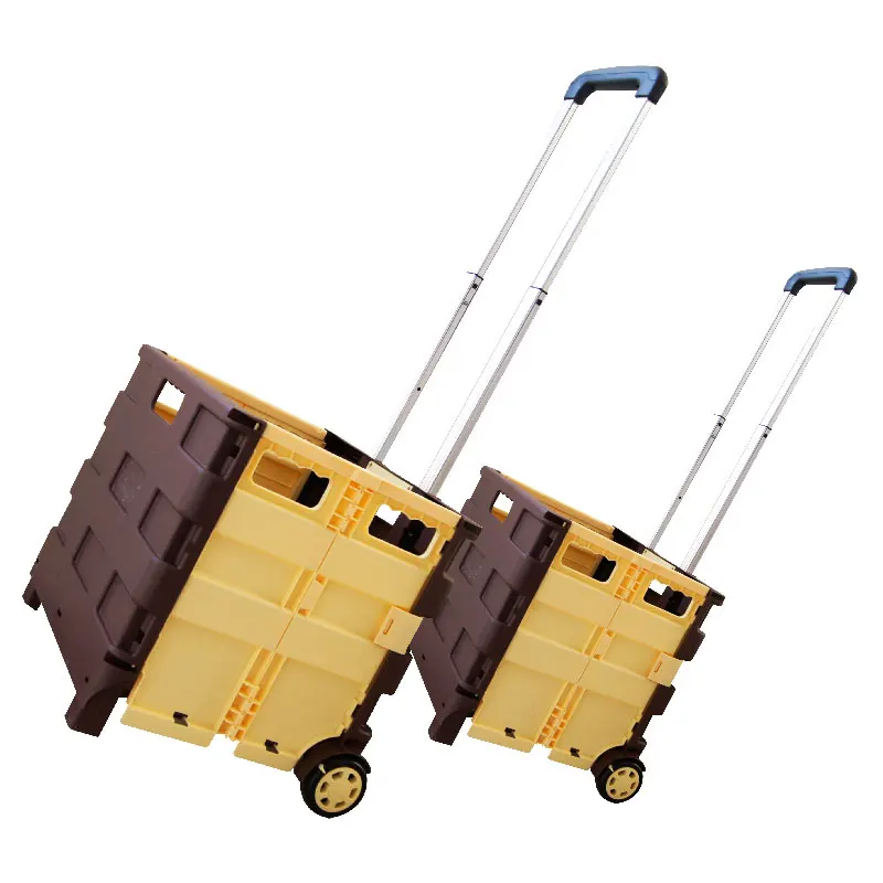 E-FOUR Car Load Smart Cart Rolling Multipurpose Collapsible Basket Cart Scrap-booking Laundry Handcart with Black Lid Rolling E-FOUR Car Load Smart Cart Rolling Multipurpose Collapsible Basket Cart Scrap-booking Laundry Handcart with Black Lid Rolling