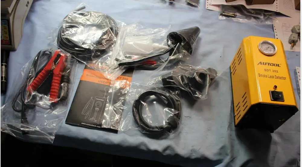 AUTOOL SDT-202 дымовая машина для мотоциклов/автомобилей/внедорожников/грузовиков