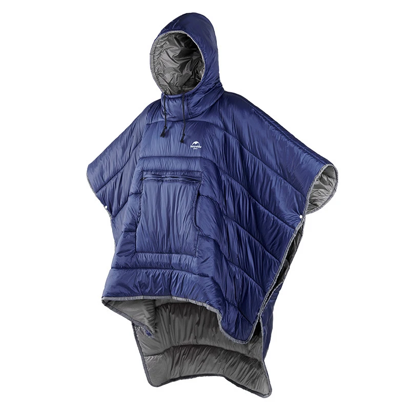

Portable Outdoor Travel Camping Quilt Keep Warm Sleeping Bag Wearable Cloak Keep Warm In Tent