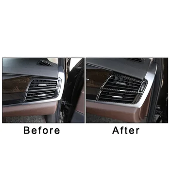 

2pcs Car Air Conditioning Outlet Vent Frame Trim Black For BMW X5 F15 X6 F16 Auto Air Conditioning Outlet Vent Cover Trims