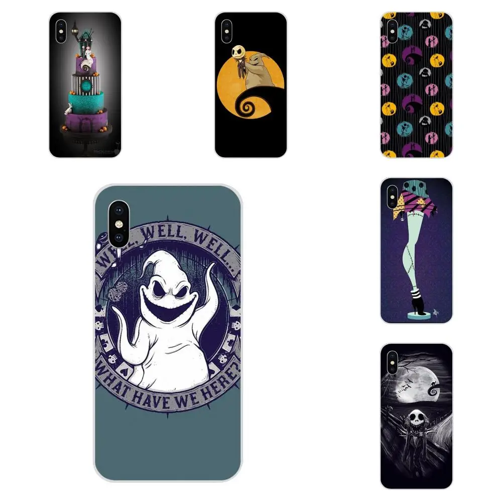 

Soft Silicone TPU Transparent Cover Cases Nightmare Before Christmas For Apple iPhone X XS Max XR 4 4S 5 5C 5S SE 6 6S 7 8 Plus