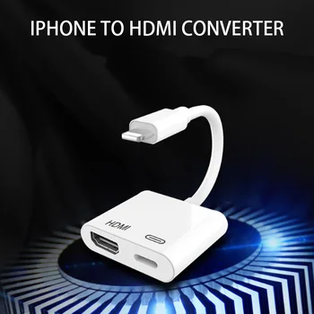 

Suitable for mobile phone to the same screen converter mobile phone to HDMI TV high-definition line mobile phone connector