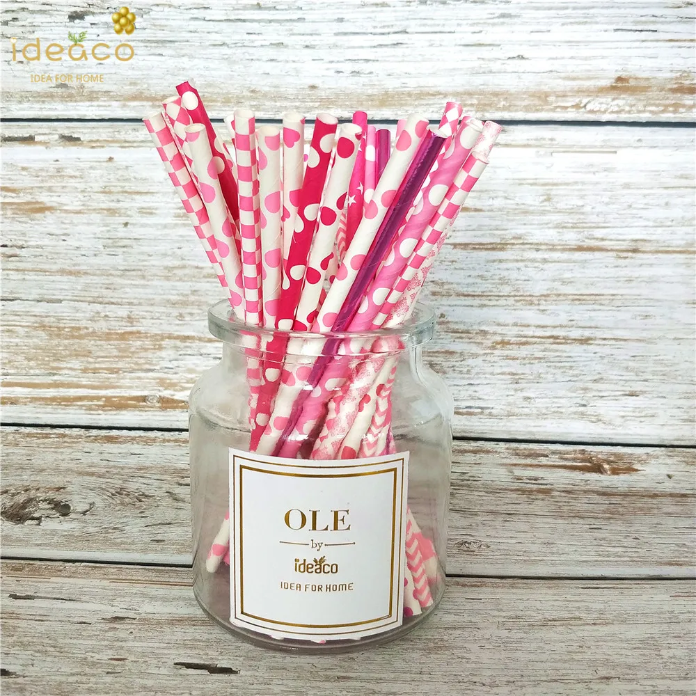 paper straws party wedding114