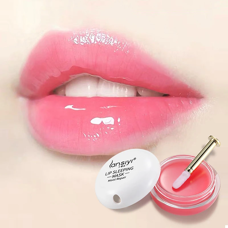 

Lips Blam Hydrating Anti-drying Lip Mask Moisturizing Exfoliating Smooth Fine Lines Desalinate Lip Lines Lip Cream Maquiagem*