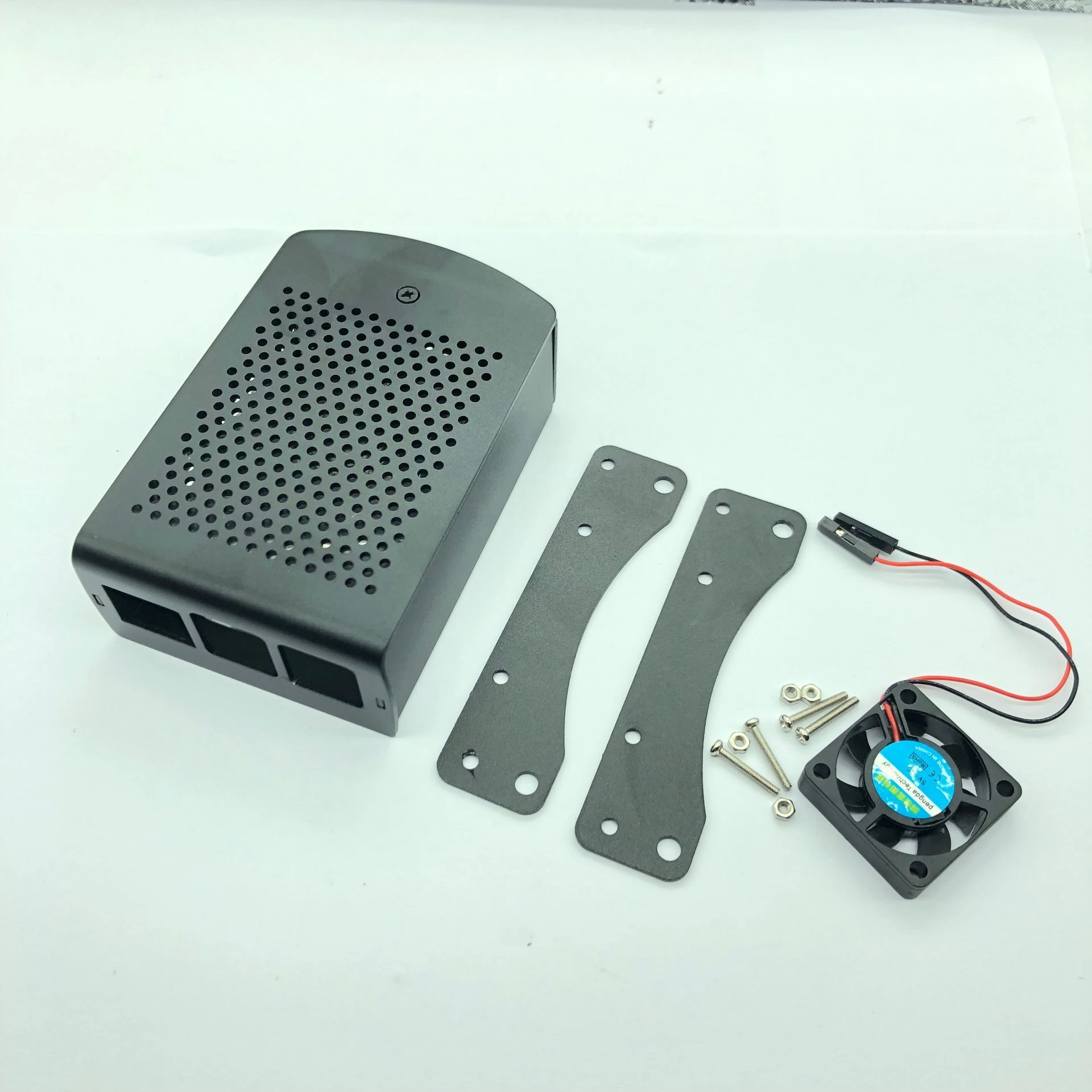 Raspberry Pi 4 Алюминиевый Чехол черный металлический корпус Серебряная коробка зеленый корпус для RPI 4 Модель B RPI 4B