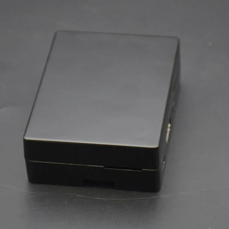 1х черный металлический чехол из алюминиевого сплава для Raspberry Pi 3 2 Модель B& B+ прочный