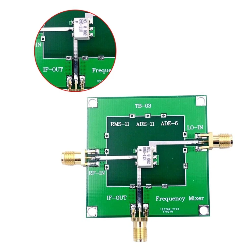 RMS 11 5 1900MHz RF Radio Frequency Up and Down Frequency Conversion Passive Mixer Module