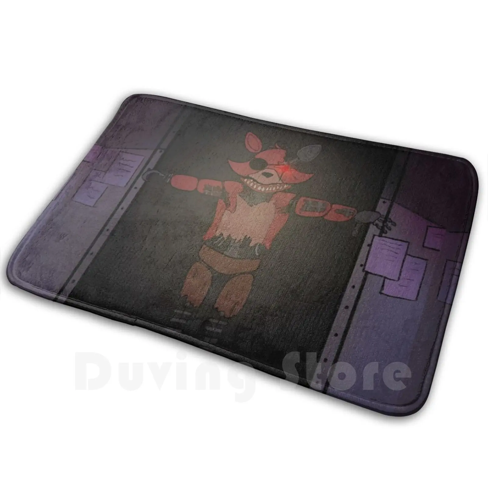 Foxy T-Posa In Corridoio Tappetino Tappetino Cuscino Morbido Antiscivolo Fnaf Five Nights At S Foxy Fnaf 2 Foxy Fnaf Withed