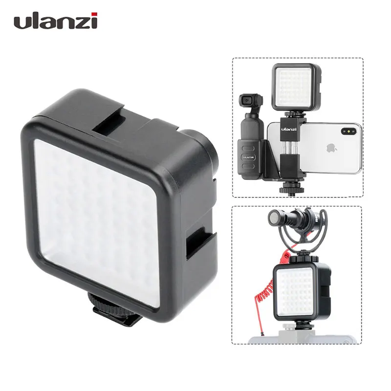 W49 LED Pocket on Camera Mini LED Video Light Photography Light for Gopro DJI Osmo Pocket Nikon Sony DSLR Cameras Smart Phones|for canon|dslr video camerafor dslr - AliExpress