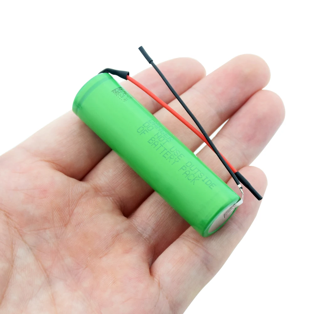 Rechargeable High Drain VTC4 18650 Battery With Connection Wires 2100mAh 30A US18650VTC4 For Flashlight | Электроника