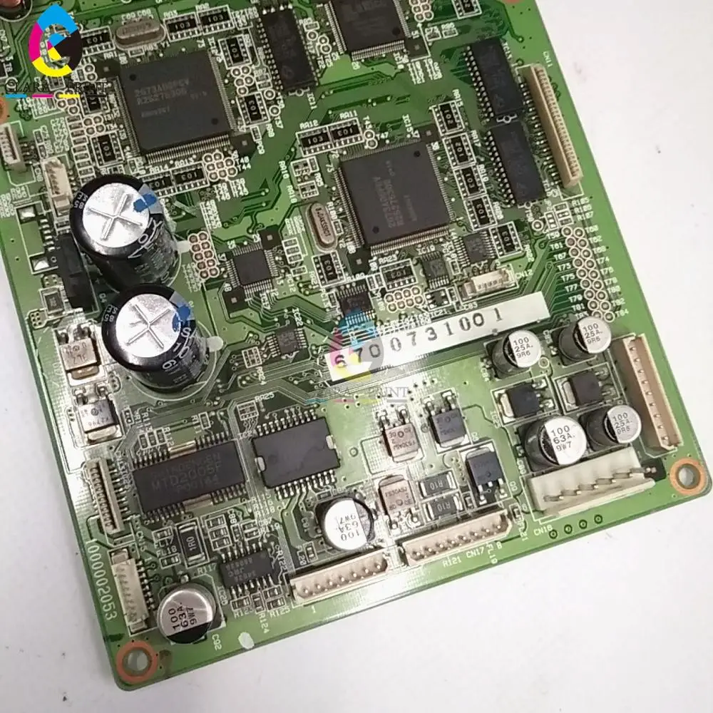 Используется Roland XJ-740 в сборе, плата сервопривода-6700731000