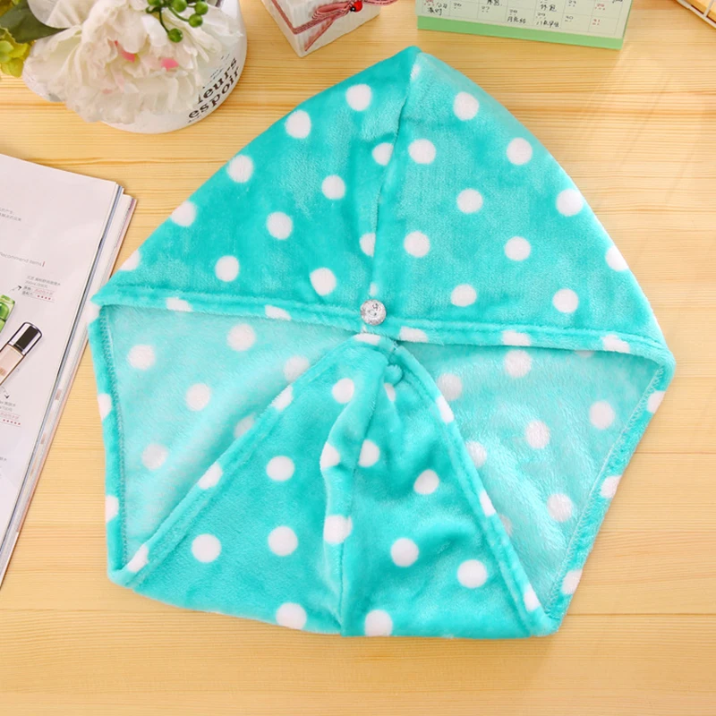 3 Magic Lovely Lady Dry Hair Cap Quick Dry Hair Towels Drying Bathroom Soft Towels Woman Head Wrap Hat Hair Bath Towels for Adults - Цвет: 3