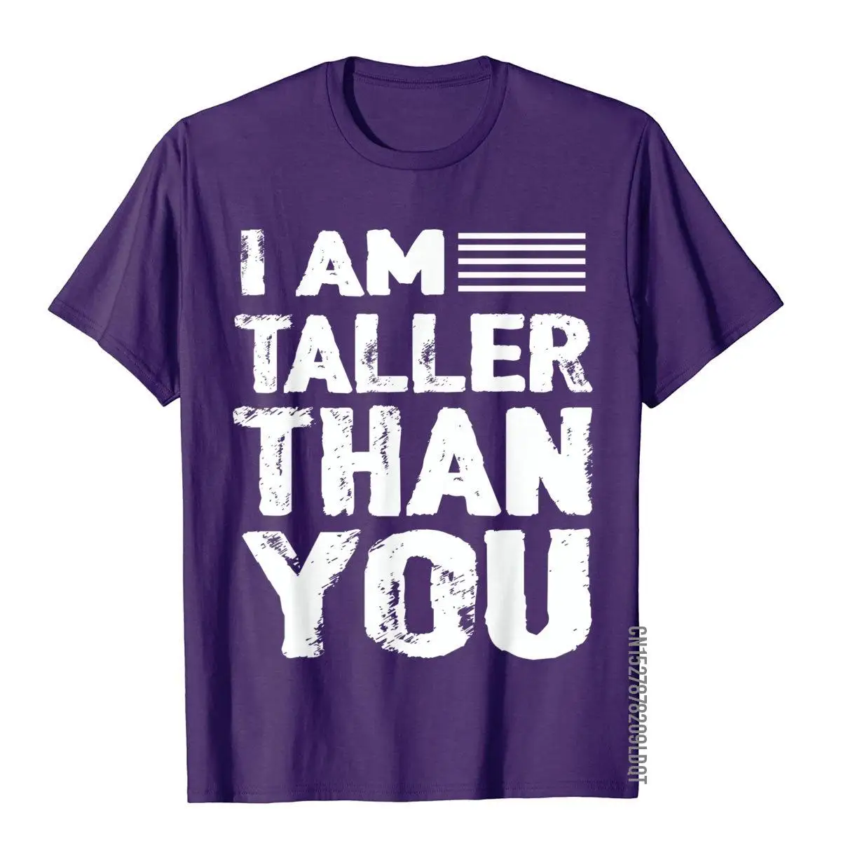 I'm Taller Than You Funny T-Shirt__B9178purple