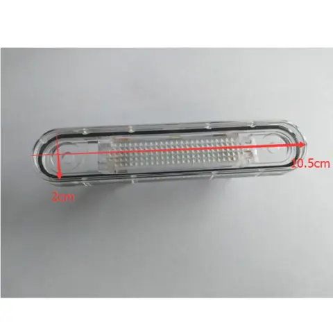 Pcs White LED License Plate Light Fit for W124 W201/202 Models