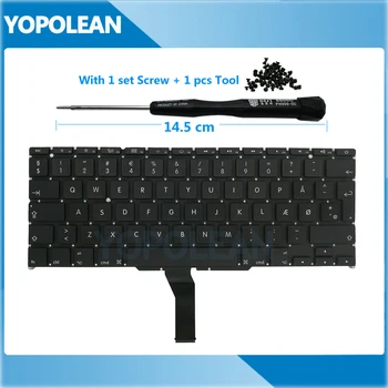 

New Denmark Danish Standard Keyboard For Macbook Air 11" A1465 A1370 2011-2015 Years