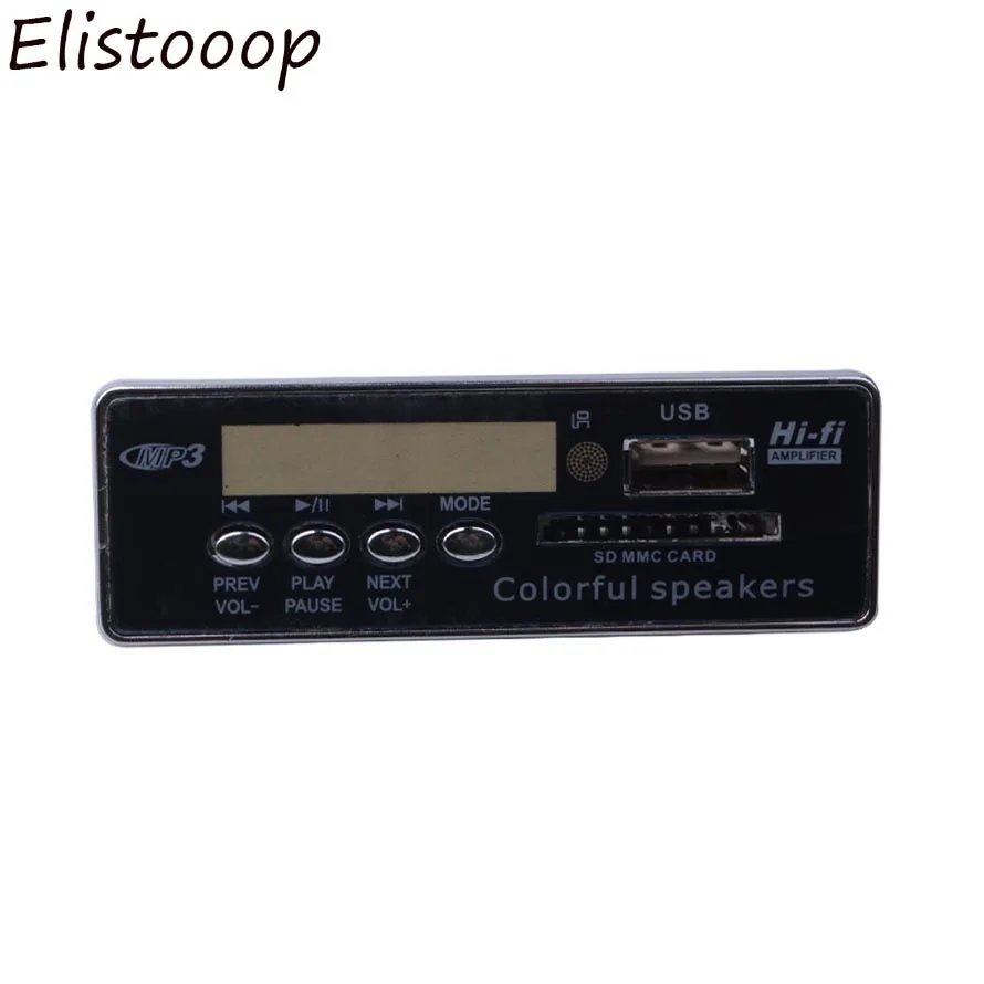Car MP3 Radio Player Decoder Board Bluetooth-Compatible Module Hands-free Remote Control USB FM Aux Radio for Car