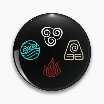 

Avatar 4 Element Symbols Merchandise Brooch Metal Badge Cosplay Backpack Clothes Accessories Dropshipping