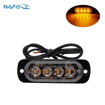 

10PCS 12V 14W Car Side Marker Tail Light Waterproof Warning LED Trailer Truck Lamp Car Bus Truck External Lights