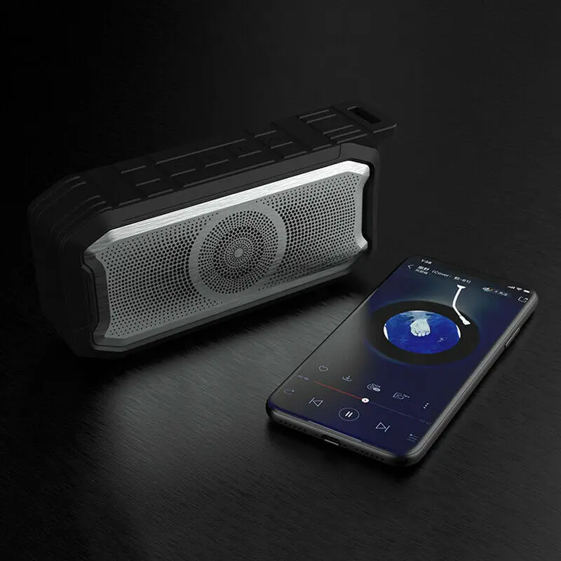 Портативный 5,0 Bluetooth динамик IPX7 водонепроницаемый TWS супер бас Bluetooth динамик