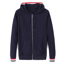 men small pony zipper cotton sweater autumn winter horse  jersey Jumper hombre pull homme hiver pullover men Knitted sweaters