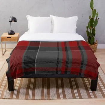 

Soft Blanket for Bed Sherpa Flannel Fleece Blanket Home Travel Sofa Soft Throw Blanket Marshall Tartan