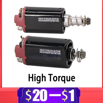 

480 AEG High Torque Motor Long / Short Axle D Hole Motors For Airsoft BB Gun M16 / M14 / MP5 Gel Blaster Paintball Accessories