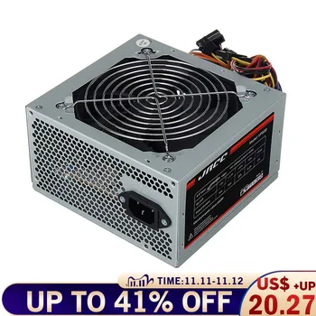 

LEORY Max 550W Power Supply Passive PFC Silent Fan ATX 20/24pin 12V 2.0 PC Computer SATA Gaming PC Power Supply