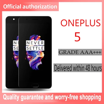 

5.5" OLED For Oneplus 5 A5000 LCD Display Touch Screen with Frame Digitizer For OnePlus 5 Dispaly For One Plus 5 1+5 A5000 LCDs