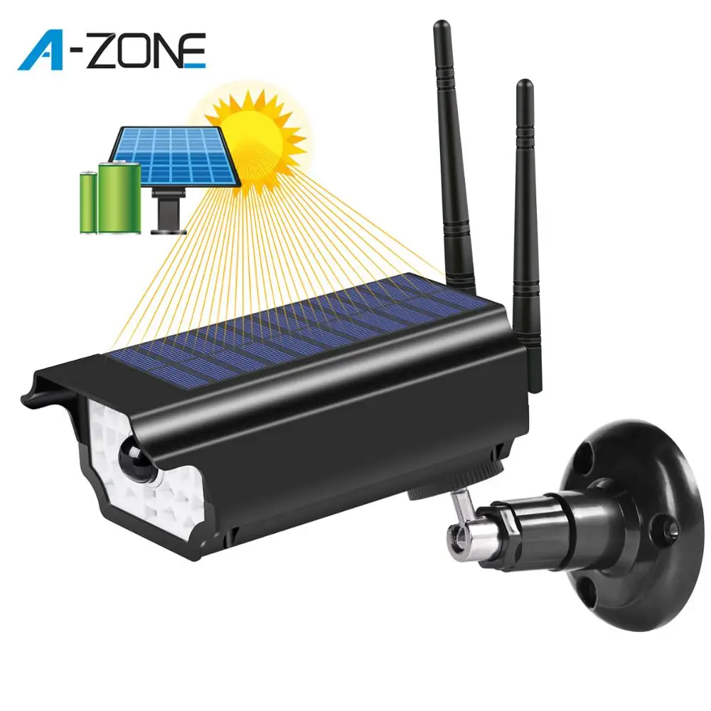  Fake CCTV Outdoor Camera Solar Power Simulation Dummy Camera Waterproof Home Security CCTV Surveill - 4.0004E+12