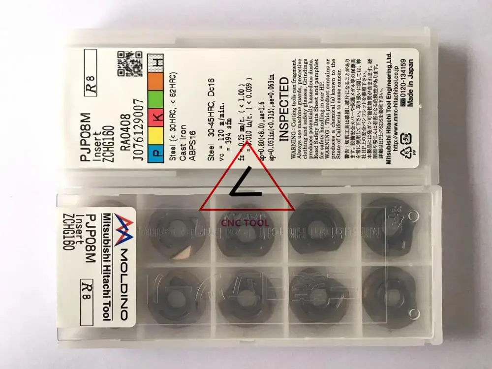 

ZCHG160 PJP08M 10 шт. Hitachi высокая производительность резки CNC поворотные режущие пластины