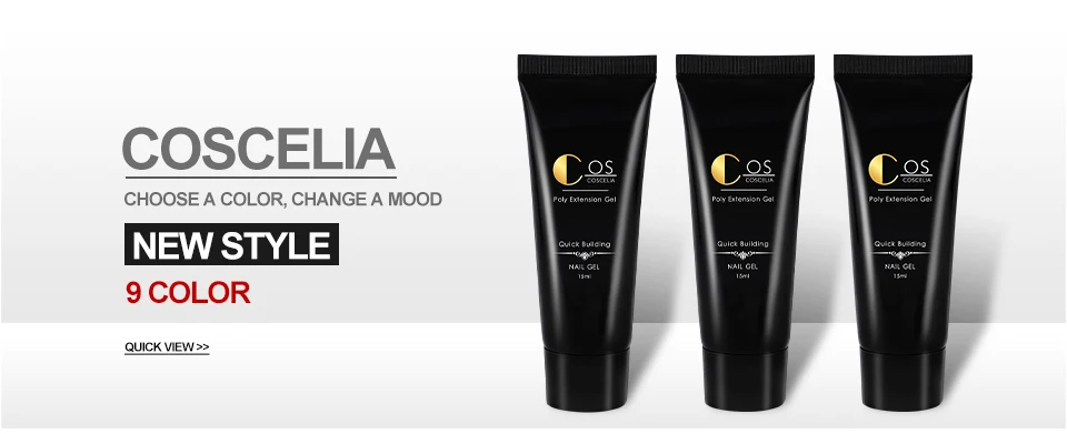 Secador de Construção Rápida para Extensões do Unha Navio de ru Gel com Lâmpada do Unha Prego Poli Manicure Conjunto Acrílico Construtor Jelly Gel 5 construção rápida para extensões do prego jelly gel navio de ru