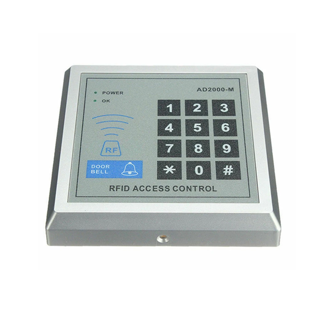 Безопасность RFID Бесконтактный входной замок система контроля доступа 500 пользователя+ 10 ключей