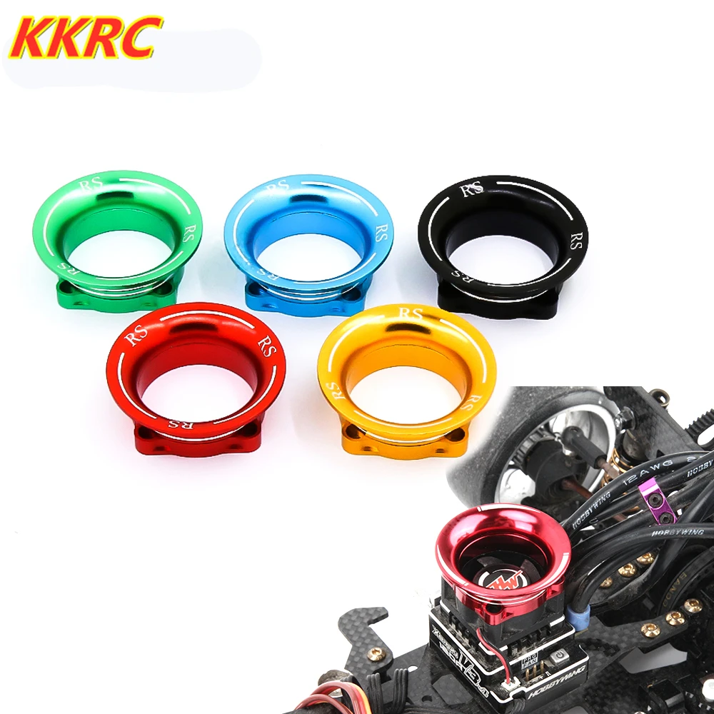 25mm*25mm Metal Motor Cooling Fan Cover Cooling Channel For 1/10 ...