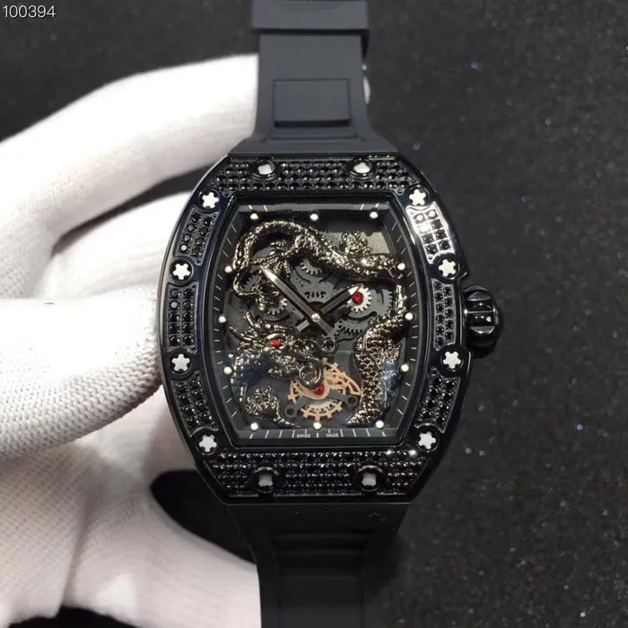 A09134 мужские часы Топ бренд подиум роскошный европейский дизайн автоматические механические часы