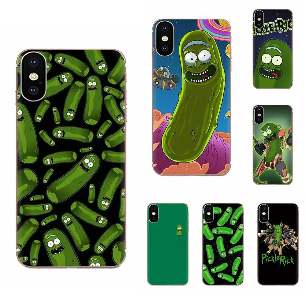 Для Xiaomi Redmi Mi 4 7A 9T K20 CC9 CC9e Note 7 9 Y3 SE Pro Prime Go Play мягкие защитные чехлы Rick And Morty Pickle
