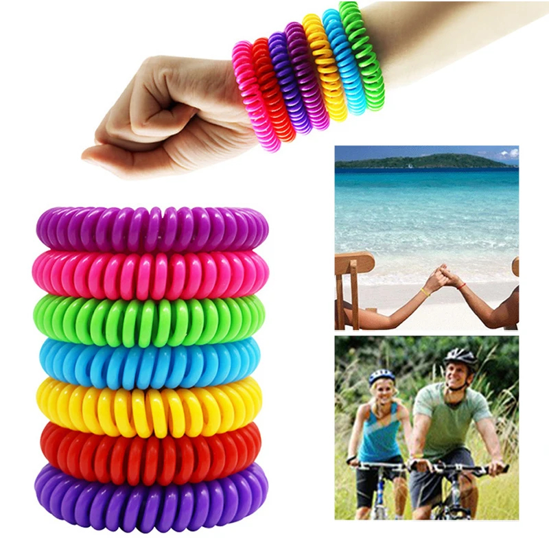 

Unisex Bangles 15 Pack Mosquito Repellent Bracelet Pure Natural For Children Pregnant Women Fhasion Simole Light Weight Bracelet