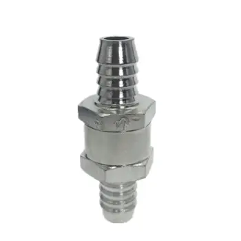 

One Way 6/8/10 / 12mm 4 Size Valves Aluminum Alloy Fuel Non Return Check Valve One Way Fit Carburetor