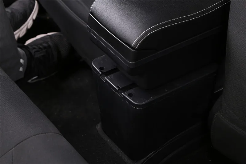 Для Toyota aygo bj подлокотник коробка зарядка через usb повысить двойной слой центральный магазин содержание Подстаканник Пепельница аксессуары