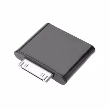 30PIN Wireless Bluetooth Audio Transmitter Wireless Stereo Audio Adapter Dongle Bluetooth V2.1 Transmitter For iPod Series bluetooth dongle transmitter 3 5mm audio adapter transmitter for tv speaker usb bluetooth adapter for car stereo bluetooth dong