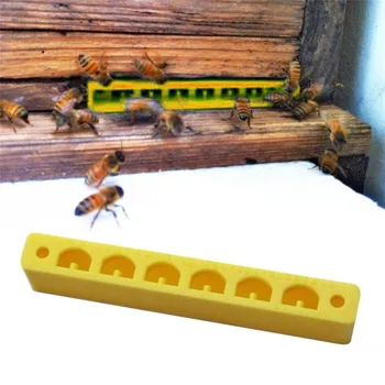

8-hole Bee Anti-escape Frame Bees Nest Door Plastic Beeware Lengthened Nest Door Beading Tools