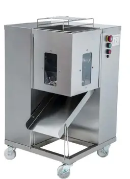 

Free shipping QSJ-A Meat dicer machine/ meat slicer come with 2 Stainless steel blades
