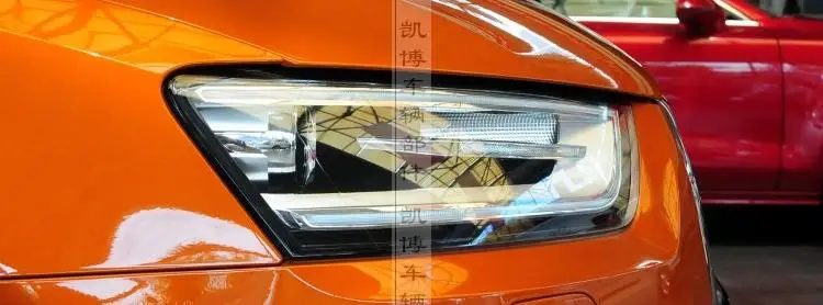 Для Audi Q3 крышка фары 12-15 Q3 передние фары прозрачный абажур Q3 стеклянная фара ракушка освещение маска