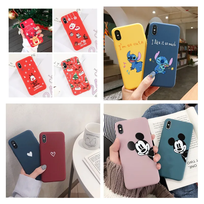 Мультяшный ТПУ чехол для телефона samsung Galaxy A50 Санта Клаус Рождественский Мягкий