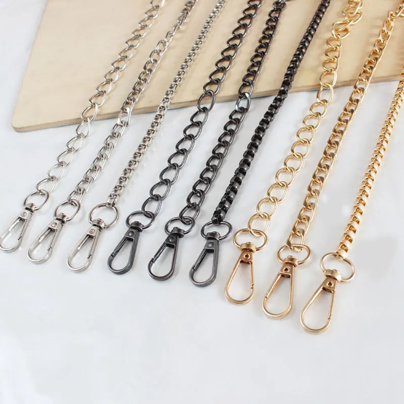 Long 120cm Metal Purse Chain Strap Handle Replacement For Handbag Shoulder Bag 9 Colors | Багаж и сумки