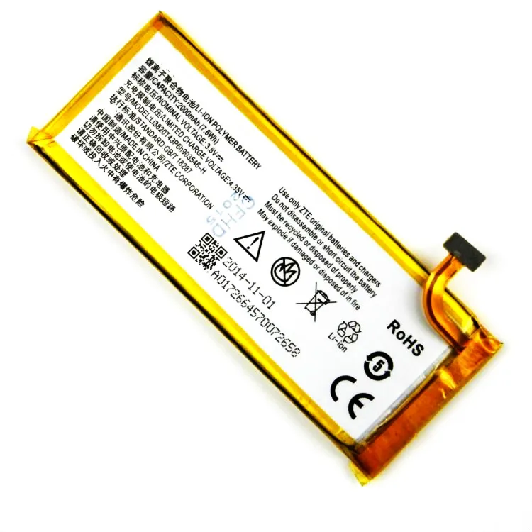 

2000mAh Mobile Phone Replacement Battery For ZTE Q505T Speed N9130 Snap Accumulator Li-ion Bateria Li3820T43P6h903546-H