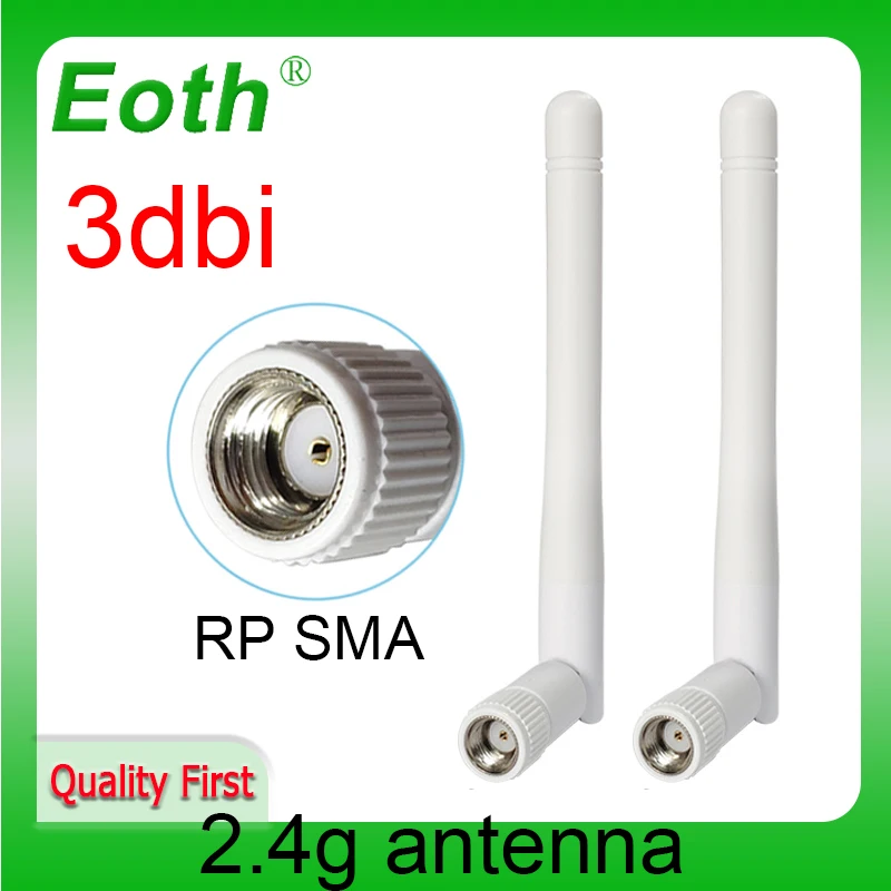 EOTH 2.4g antenna 2~3dbi sma female wlan wifi 2.4ghz antene pbx iot module router tp link signal receiver antena high gain tvs antena tv digital hdtv 4k iptv germany wifi antenna tv interior smart tv 20dbi dvb t2 50 mile free channels signal receiver